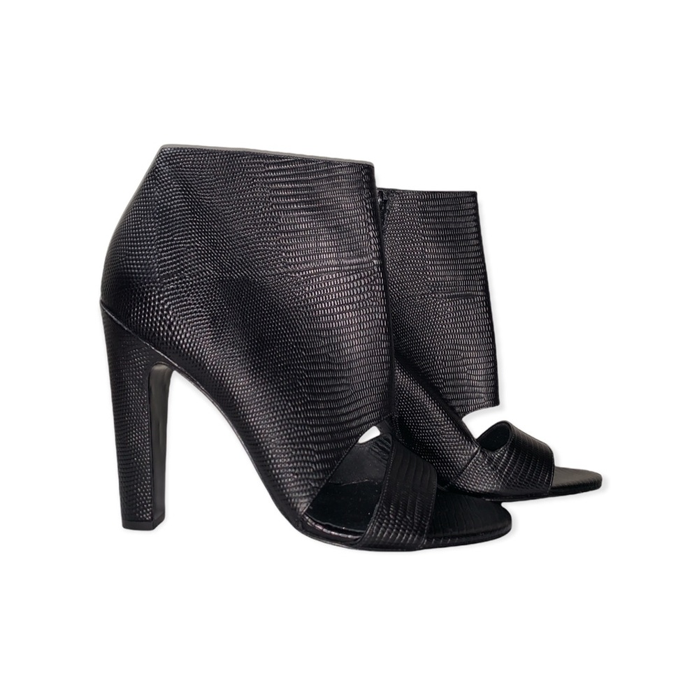 ✨Vince black Open-Toe Booties Size 10
